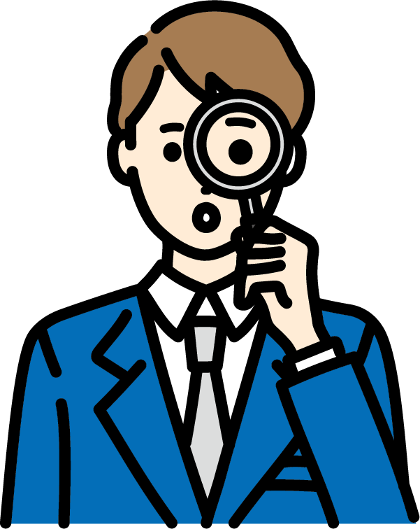 WiMAXを確認する男性